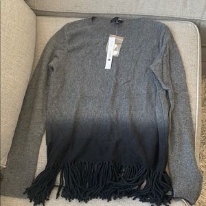 Cashmere Fringe Sweater